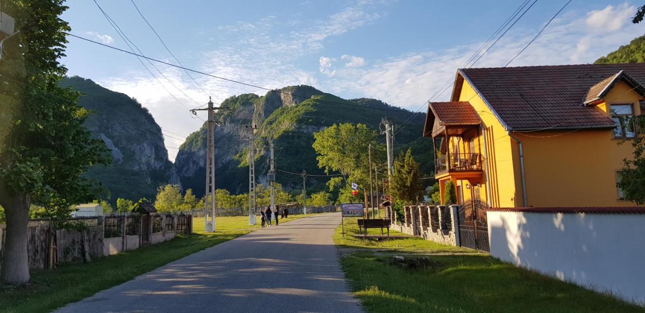Pensiunea Miraj Polovragi Bagian luar foto